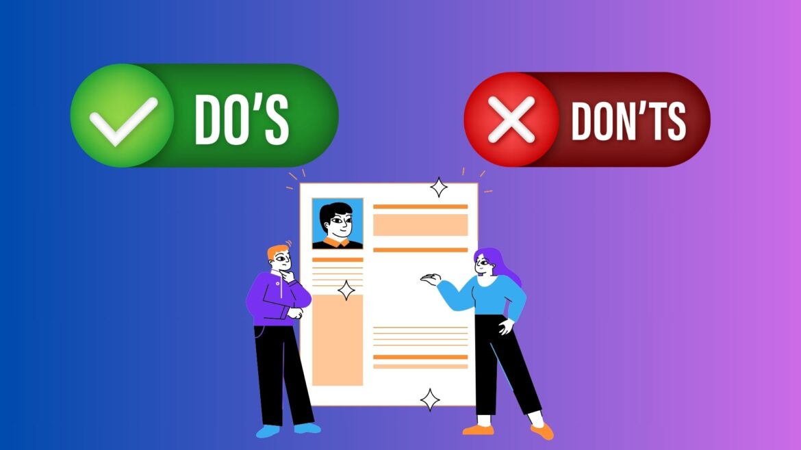 The Do’s and Dont’s of an Impactful Resume